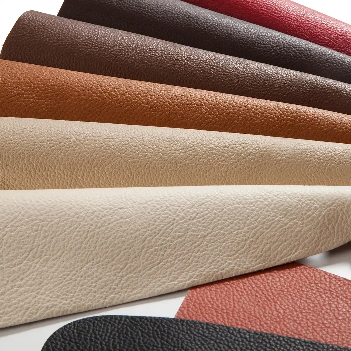 Produktaufnahmen von Ledermuster einer Sattlerei