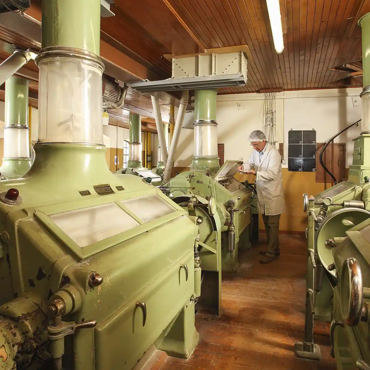 Aufnahmen einer Mühle für Internetauftritt