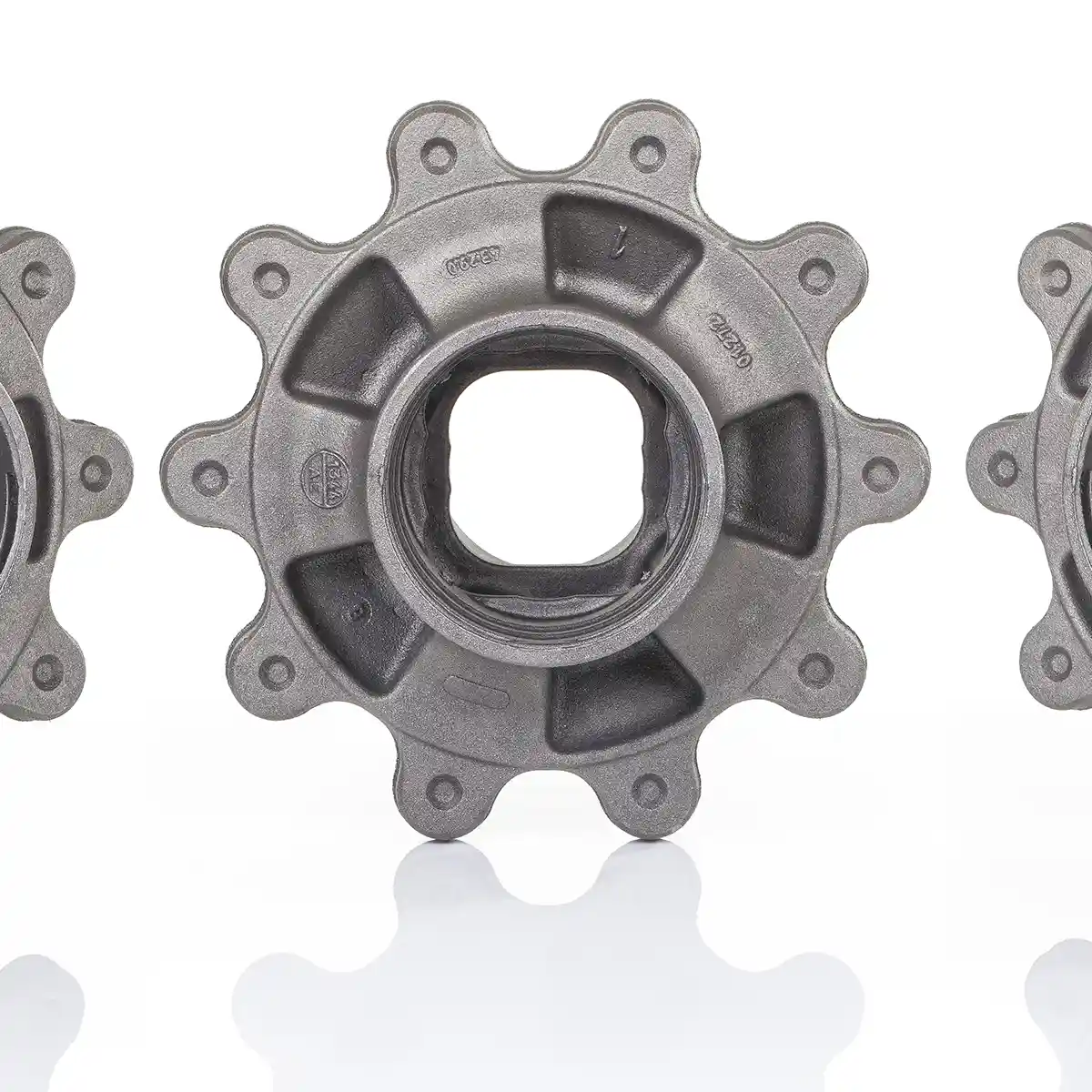 Studioaufnahmen von Gussteilen für den Fahrzeugbau