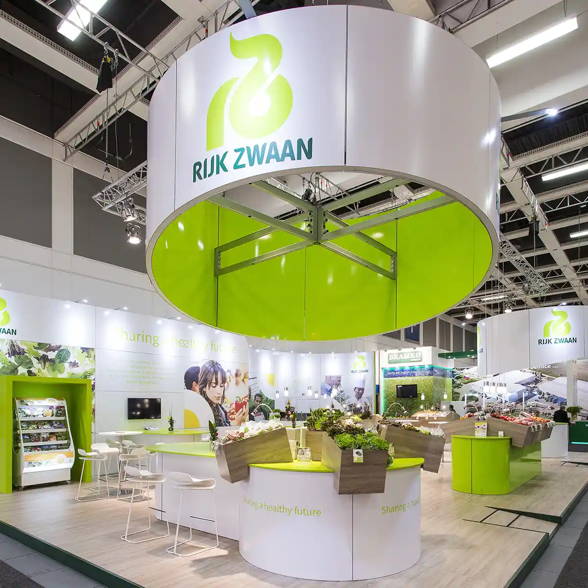 Aufnahmen von Messestand auf der Fruit Logistica, Berlin