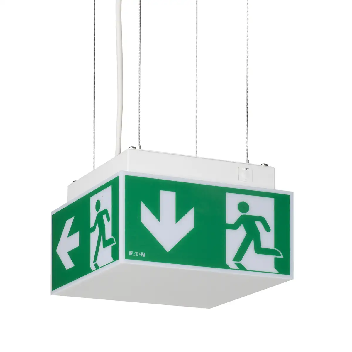 Produktaufnahmen von Rettungszeichenleuchten 